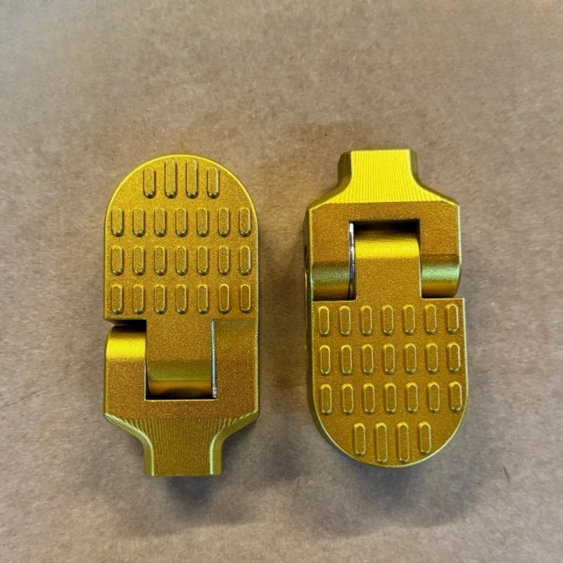 Suitable for light bee 2 light bee modified CNC folding manned foot pedal modified good guard plate installation