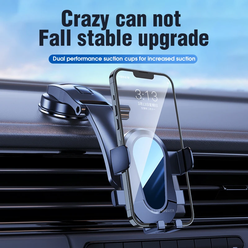 Dashboard Car Mobile Phone Holder Universal Cell Phone Stand For Cars Dashboard Windshield 360° Rotatable Mount Auto Accessories