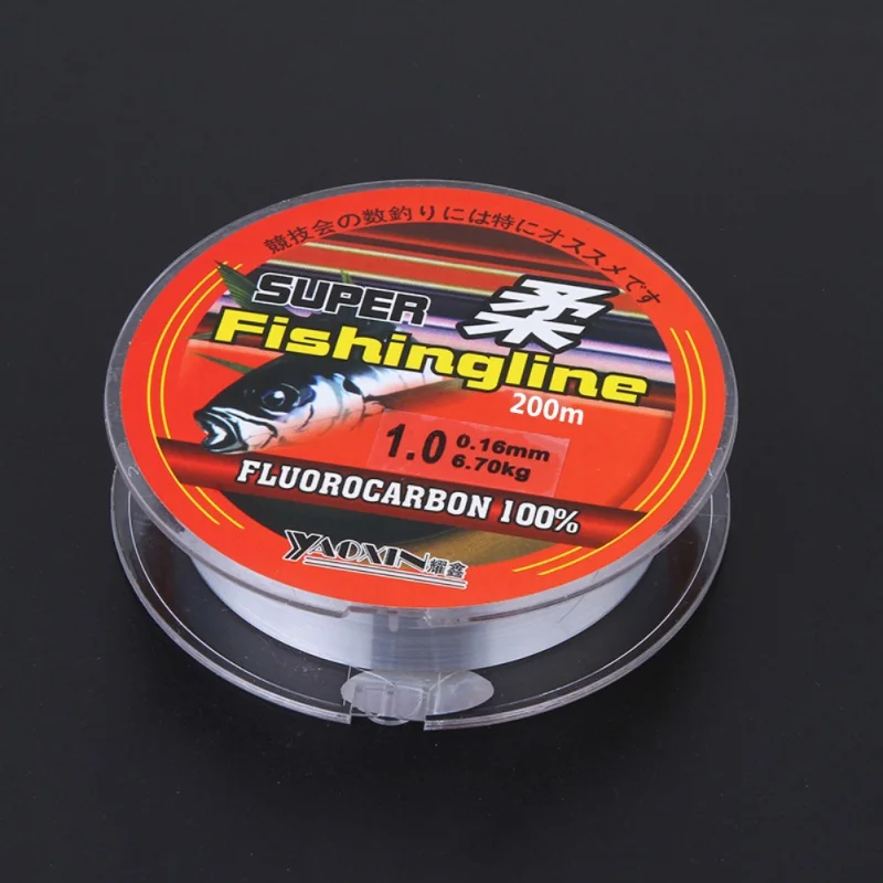 200M Fishing Line Japan 100% Nylon Line Not Fluorocarbon Fishing Tackle Not Multifilament line nylon peche