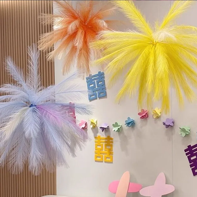 5/10pcs Pampas Grass Reed Artificial Plant Hot Sale Home Outdoor Garden Wedding Bridal Bouquet DIY Festival New Year Decoration