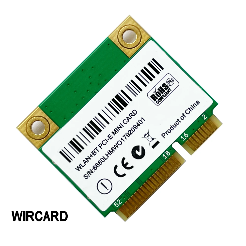 WIRCARD AX200HMW AX200 WIFI6 Module MINI PCIE 802.11ax 160Mhz Network Card WIFI Card For Laptop Win10