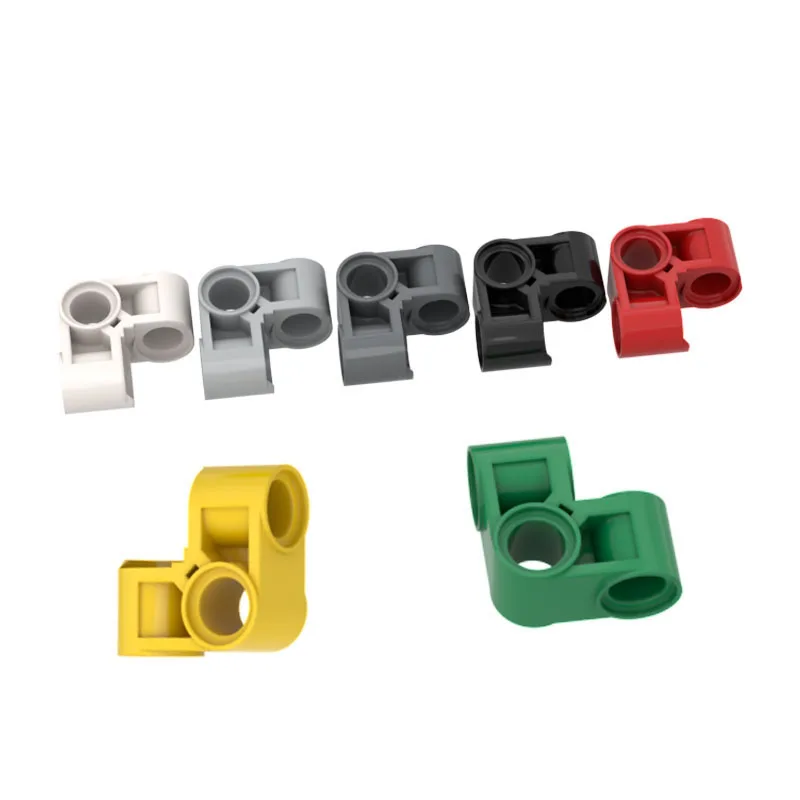 

10Pcs MOC Parts 44809 High-Tech Pin Connector Perpendicular 2 x 2 Bent Compatible Bricks DIY Building Blocks Particle Kid Toy