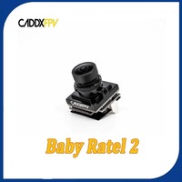 Caddx Baby Ratel 2 FPV Analog Camera 1/1.8-Inch Starlight HDR Sensor 165° FOV 1200TVL Low Latency Day Night Vision for RC Drone