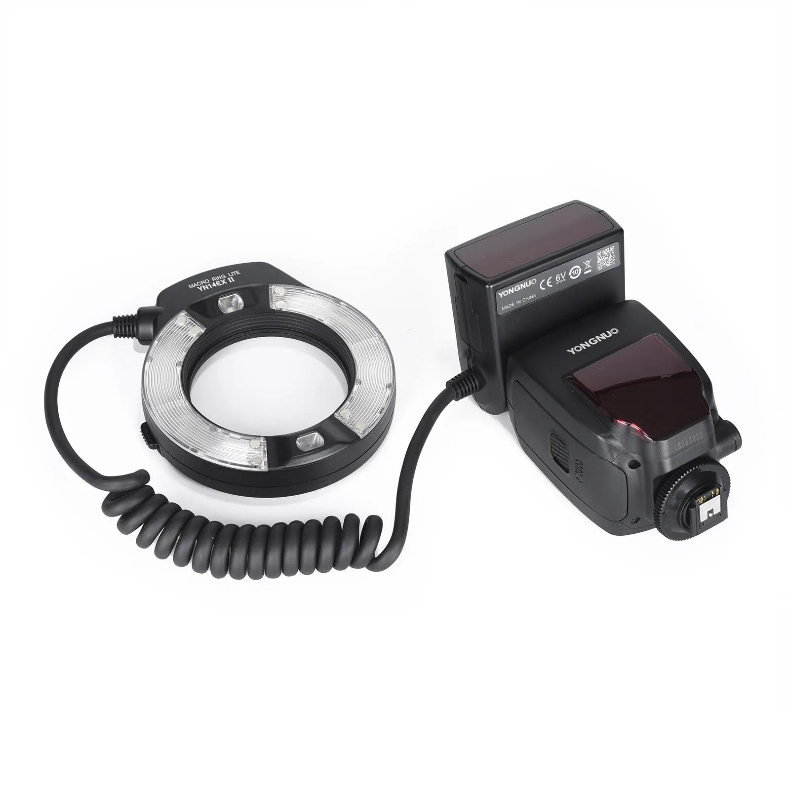 YONGNUO TTL YN14 EX YN14EX II LED Macro Ring Flash Speedlite Light  Canon EOS 1Dx 5D3 6D 7D 70D 80D Cameras Or Sony Camera