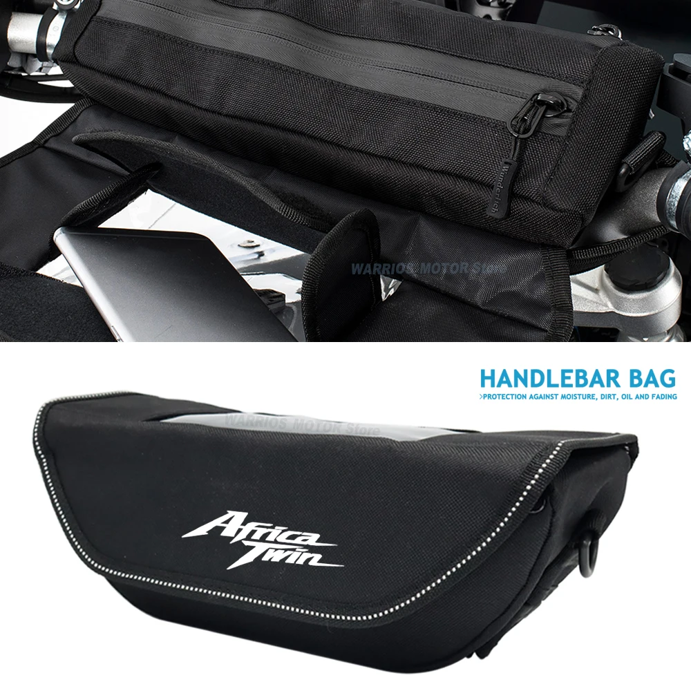 For Honda Africa Twin CRF 1100 L  CRF1000L ADV Adventure Motorcycle Handlebar bag waterproof handlebar travel navigation bag