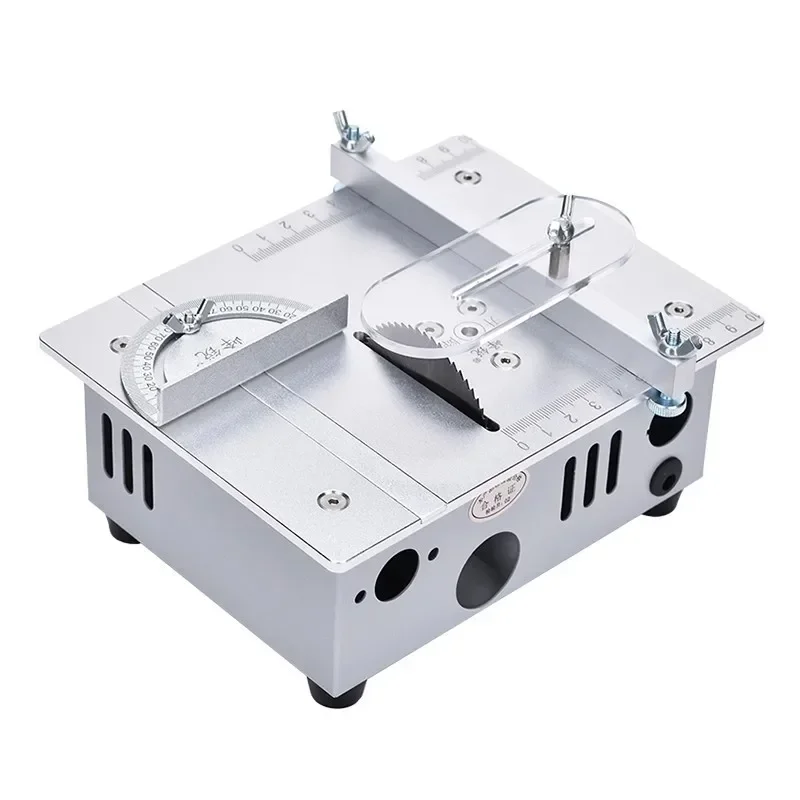 Mini Table Saw Multi-Function Desktop Cutting Machine DIY Model Woodworking Home Electric For PCB