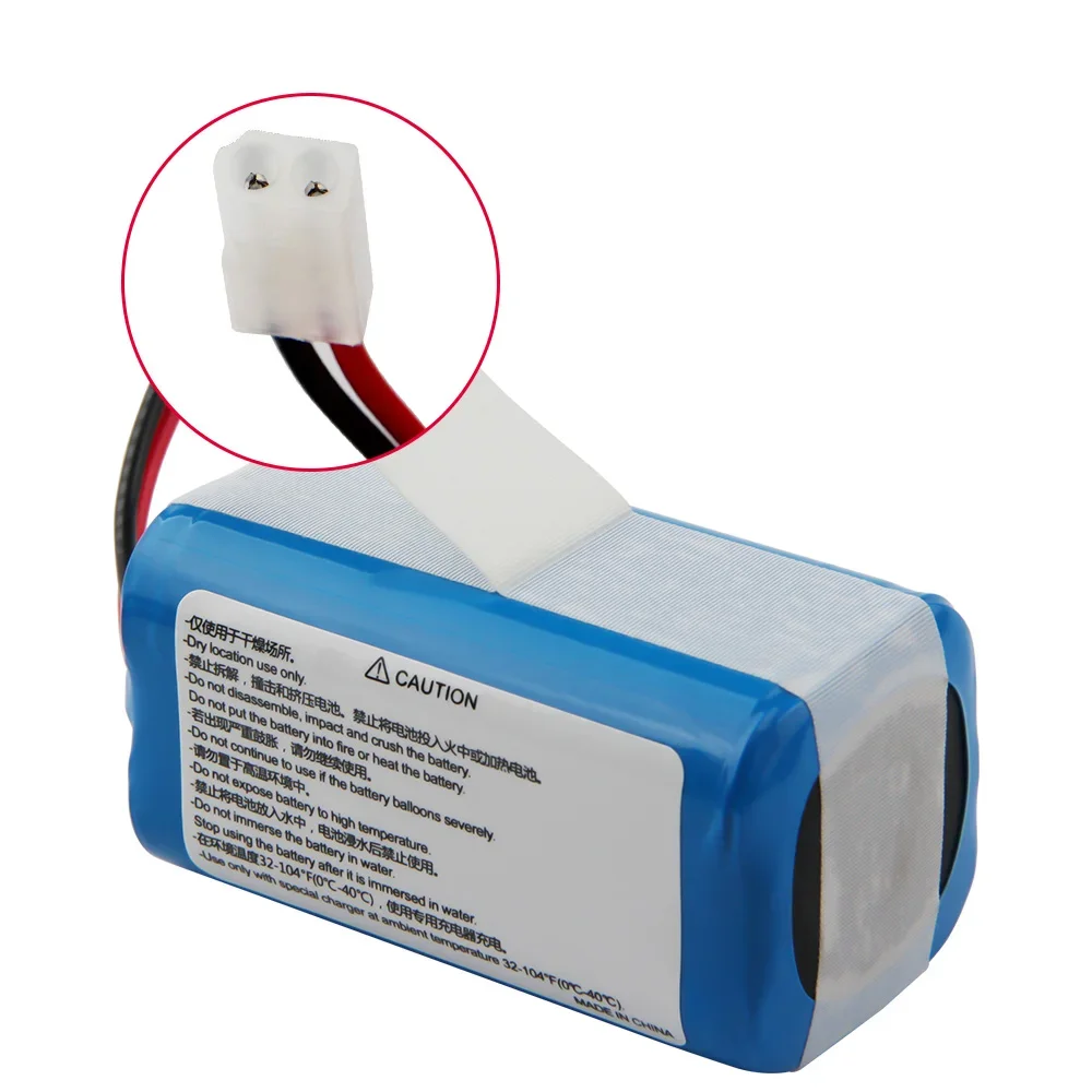 Vacuum Cleaner Battery H18650CH-4S1P For Xiaomi Mijia Mi Sweeping Mopping Robot G1 High Quality Batteries 2600mAh With Tool