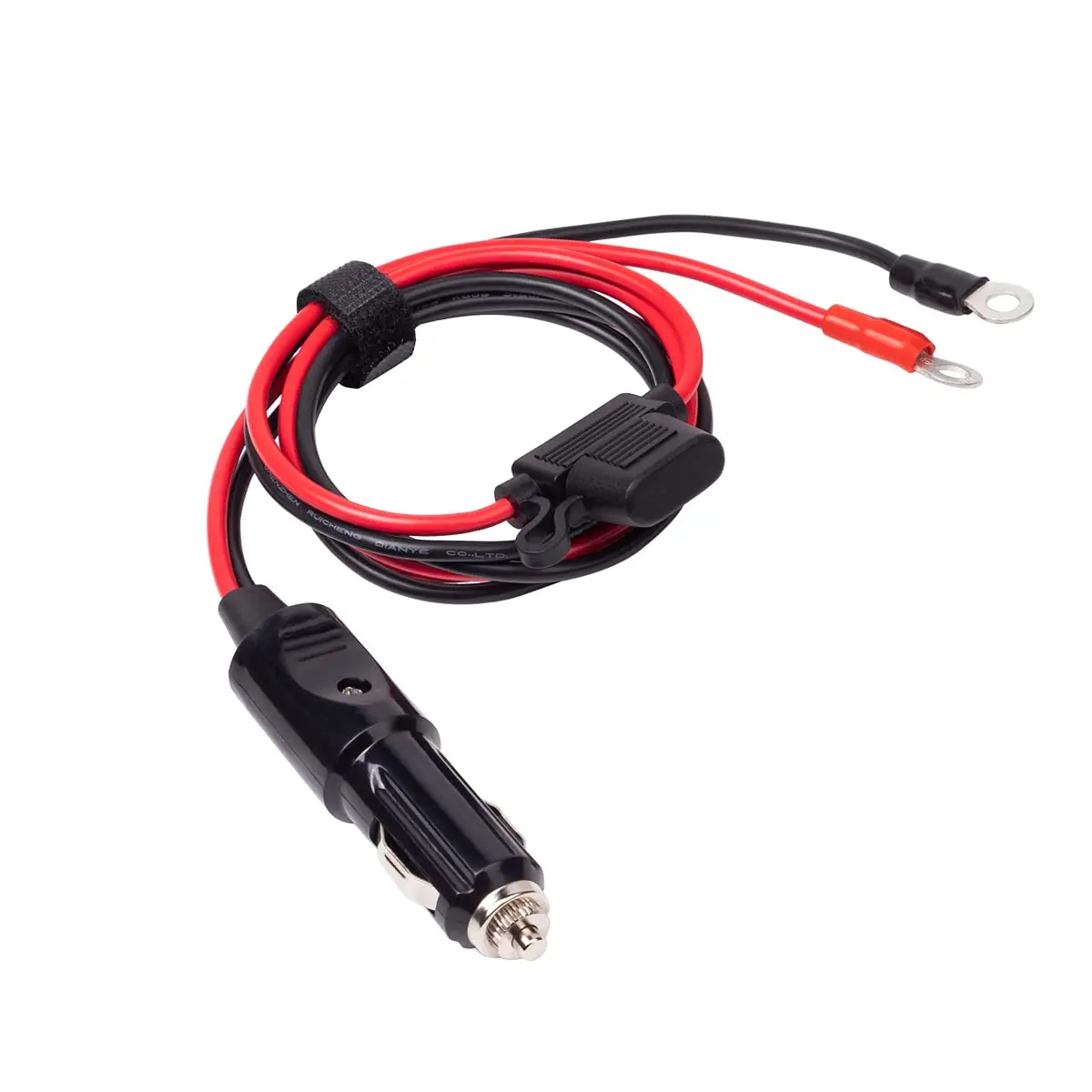 

Heavy Duty 12AWG Male to Male Cigarette Lighter Adapter Cord with LED Lights 3ft