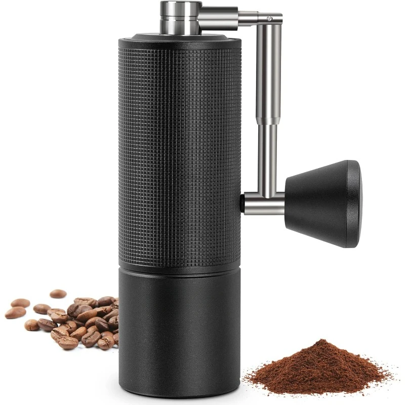 home. Chestnut C3 ESP Pro Hand Coffee Grinder,Adjustable Grind Setting for Espresso to French Press - Black