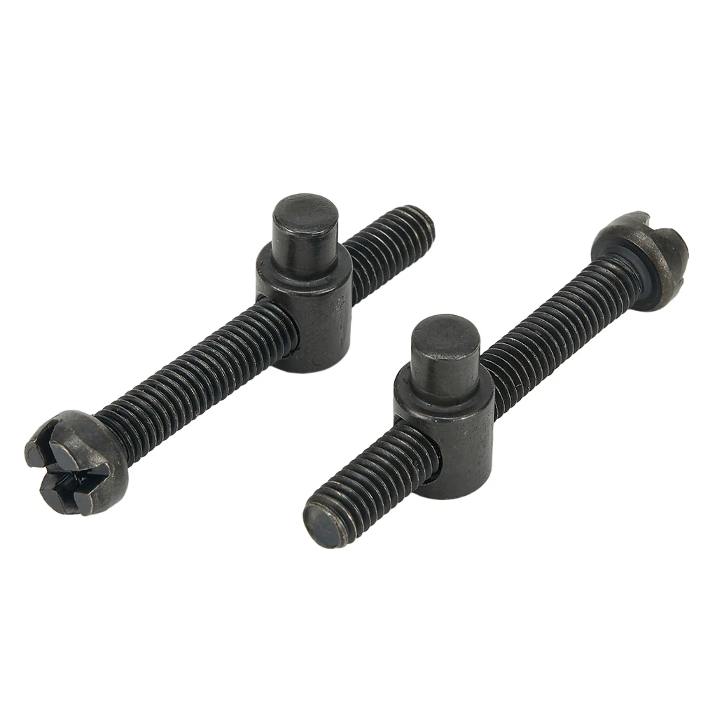 Practical Bar Chain Tensioner Tensioner Adjusting Screw Replacement Power Equipment Parts 2pcs Adjusting Screw