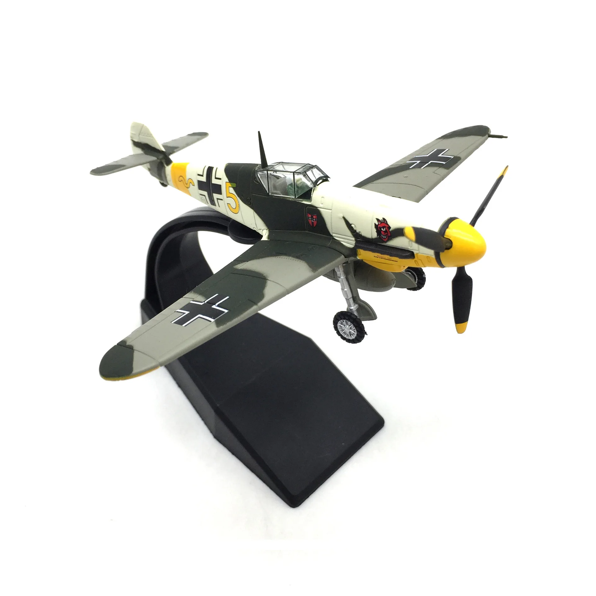 

1/72 Scale Fighter BF109 BF-109 Plane Diecast Metal Military Aircraft Model Drop Shipping Collection Gift Toy