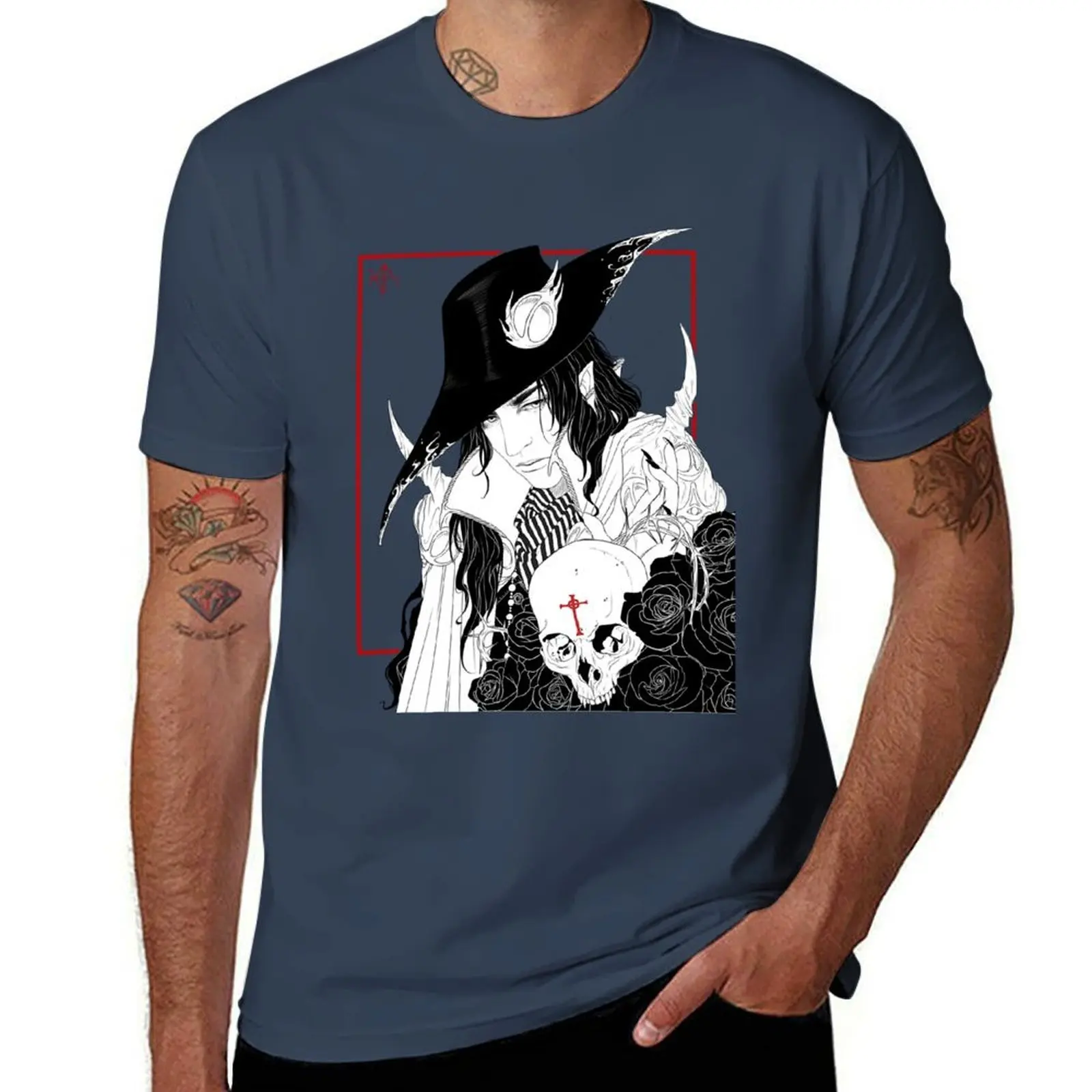 Vampire Hunter D T-Shirt Urban Casual Loose Fit Tee