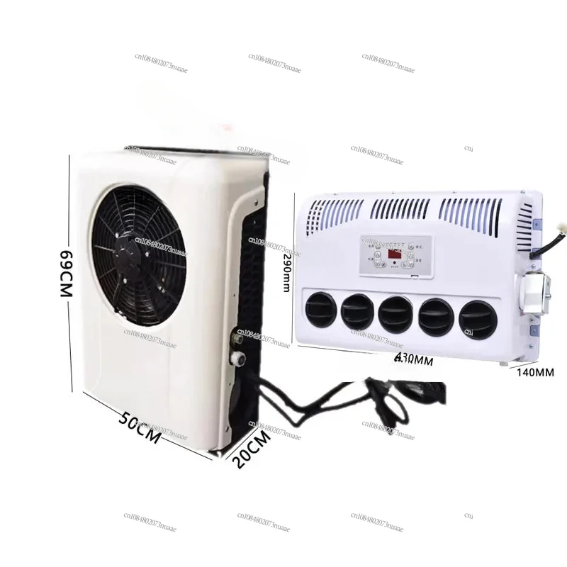 12v 24v Battery Powered Air Conditioner Air Conditioner All In One Driver Cab Truck Roof Air Conditioner