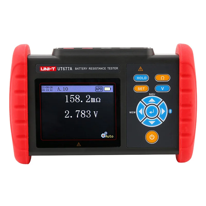 

UNI-T UT677A тестер внутреннего сопротивления батареи, высокоточный тестер сопротивления напряжения батареи, литиевое Обнаружение