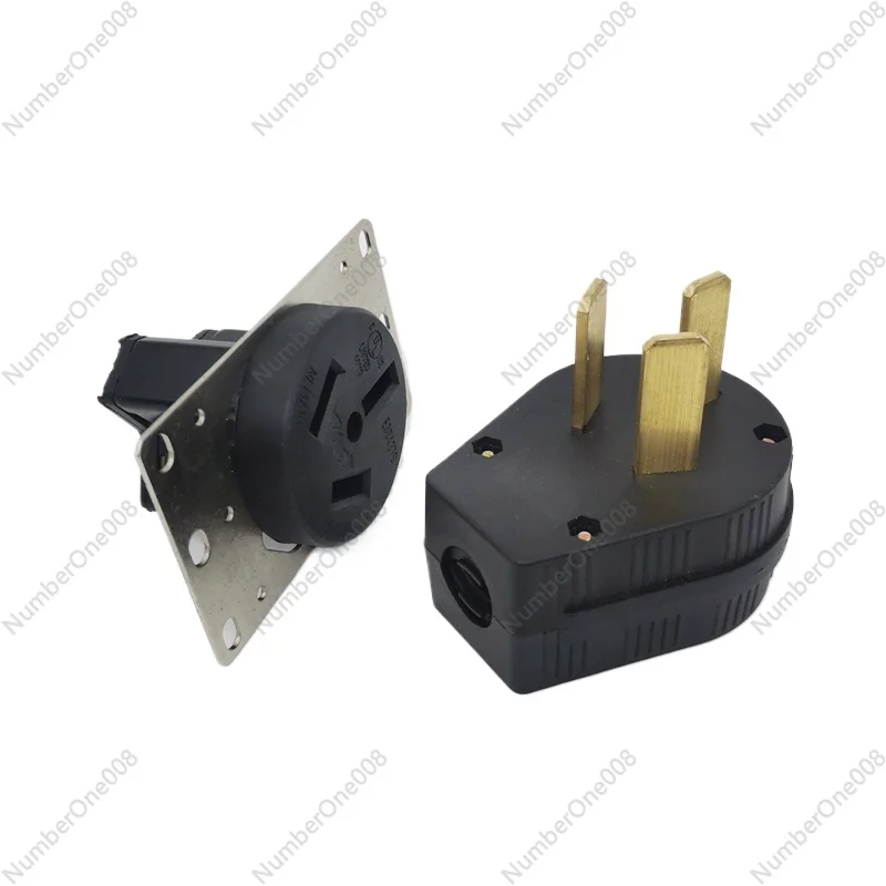

LK3351 NEMA 10-50P power plug, generator high power plug 50A 125V/250V socket