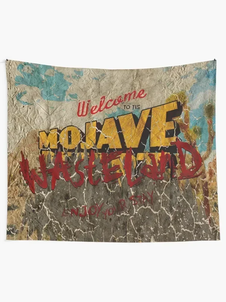 Retro Style Mojave Wasteland Tapestry Cute Room Things Wall Hanging Decor Bedroom Decor Aesthetic Wall Hanging Tapestry