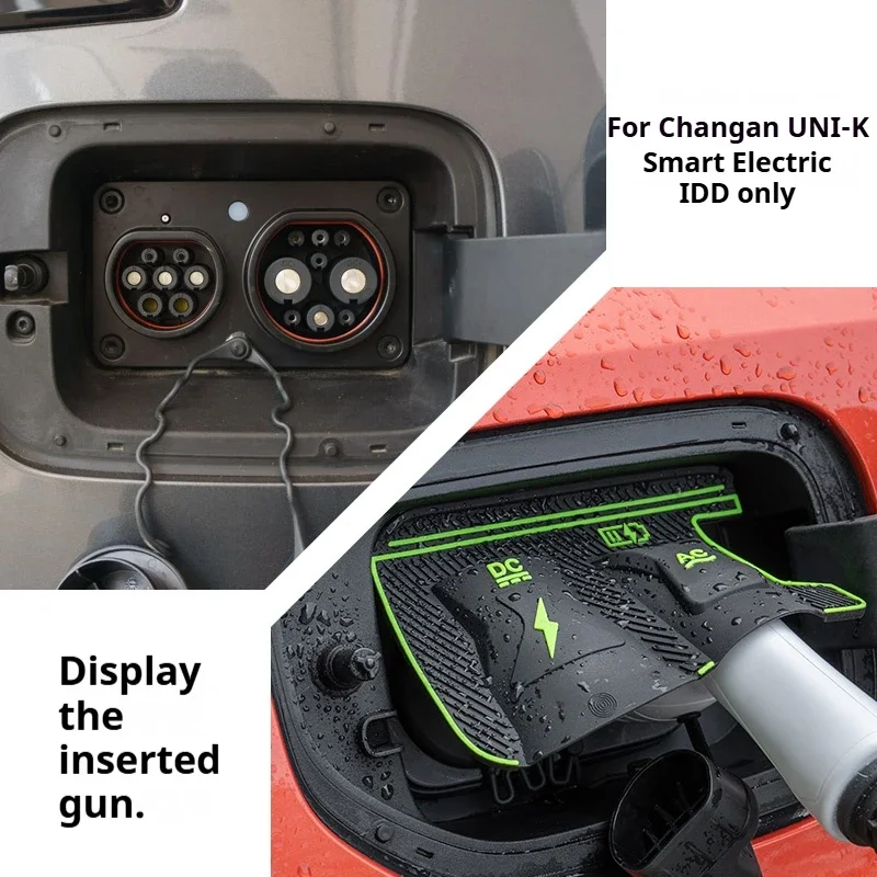 For Changan CS75 Plus UNI-K Smart Electric IDD Dedicated New Energy Car Charging Port Waterproof Protector Cover Gun Rain Cover