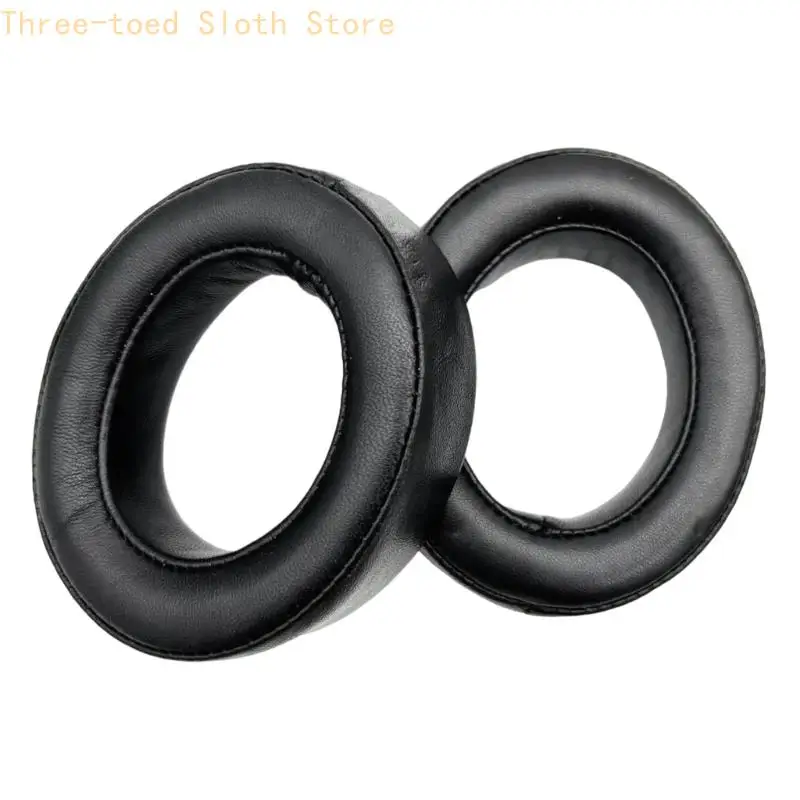 

Durability Sheepskin Ear Cushions for HS50/HS60/HS70Pro Headphones Earmuff Ensuring Snugly Fit and Easy Installation E74A