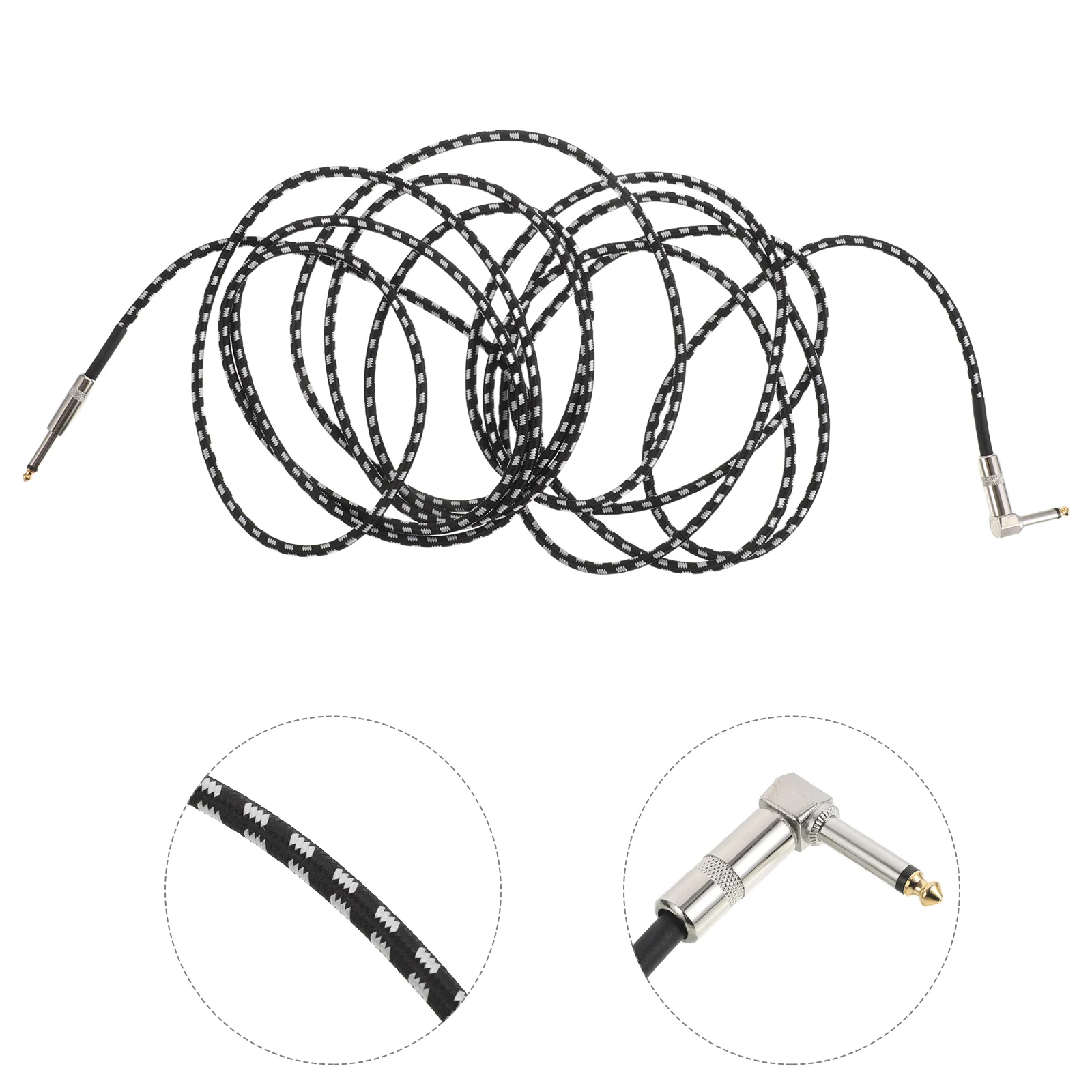 Elektrische Gitarre Kabel Amp Kabel für Bass Noise Reduction Linie Kupfer Draht Kern Zubehör