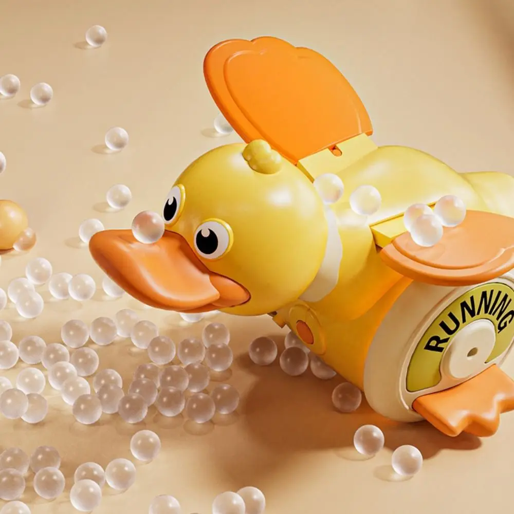 Plastikowa Elektryczna Kaczka Zabawka Muzyczna Dźwięk i Światło Symulacja Obrotowa Kaczka Poszukiwająca Karmy Zabawka Ładowana Kolekcja