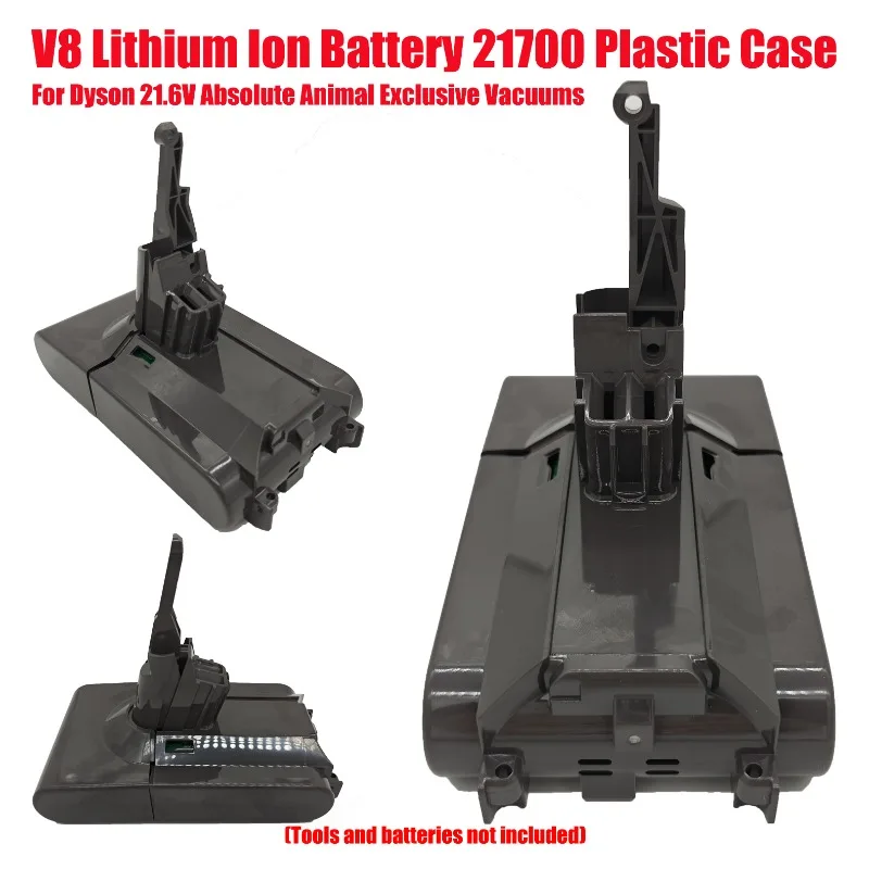 

Литий-ионный аккумулятор V8 21700 в пластиковом корпусе с платой защиты от перезаряда для пылесосов Dyson 21.6V Absolute Animal Exclusive