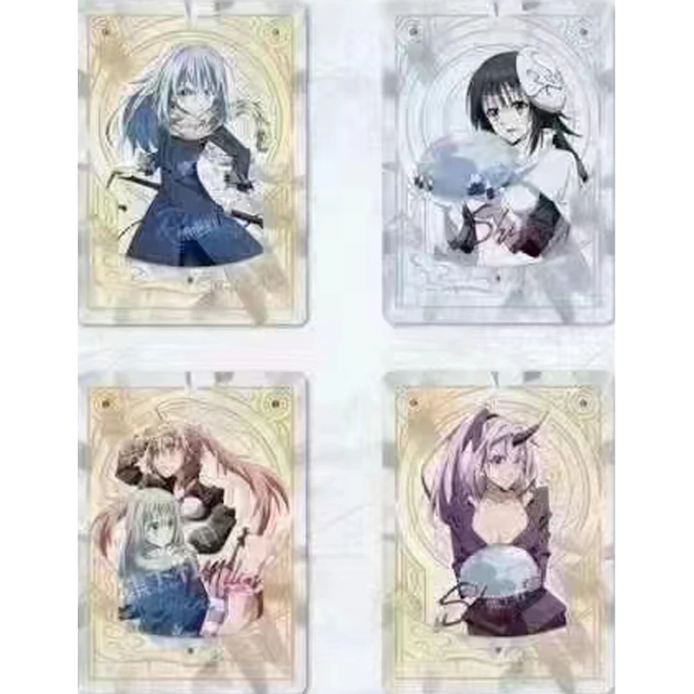 New Anime I Got Reincarnated As A Slime Card Limited Edition Mulu Shizu Milim Shion Anime Character Collectible Card Toys Gifts