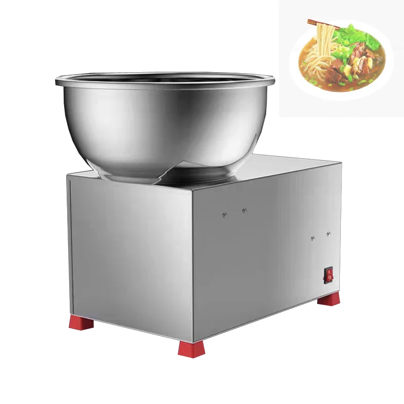 

Automatic Dough Mixer Basin Type Meat Vegetable Stuffing Stirring Machine Small Flour Blender Dough Kneader 1500W