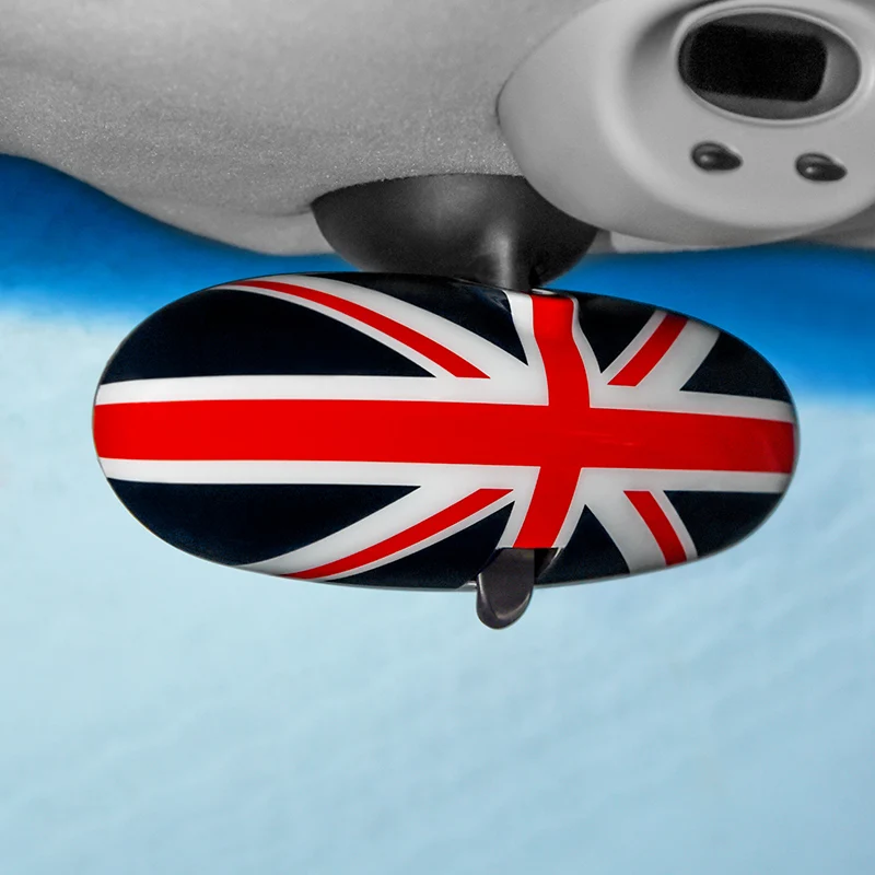 Quadro protetor de espelho retrovisor do carro para mini cooper r50 r52 r53 console central acessórios interior decoração capa caso