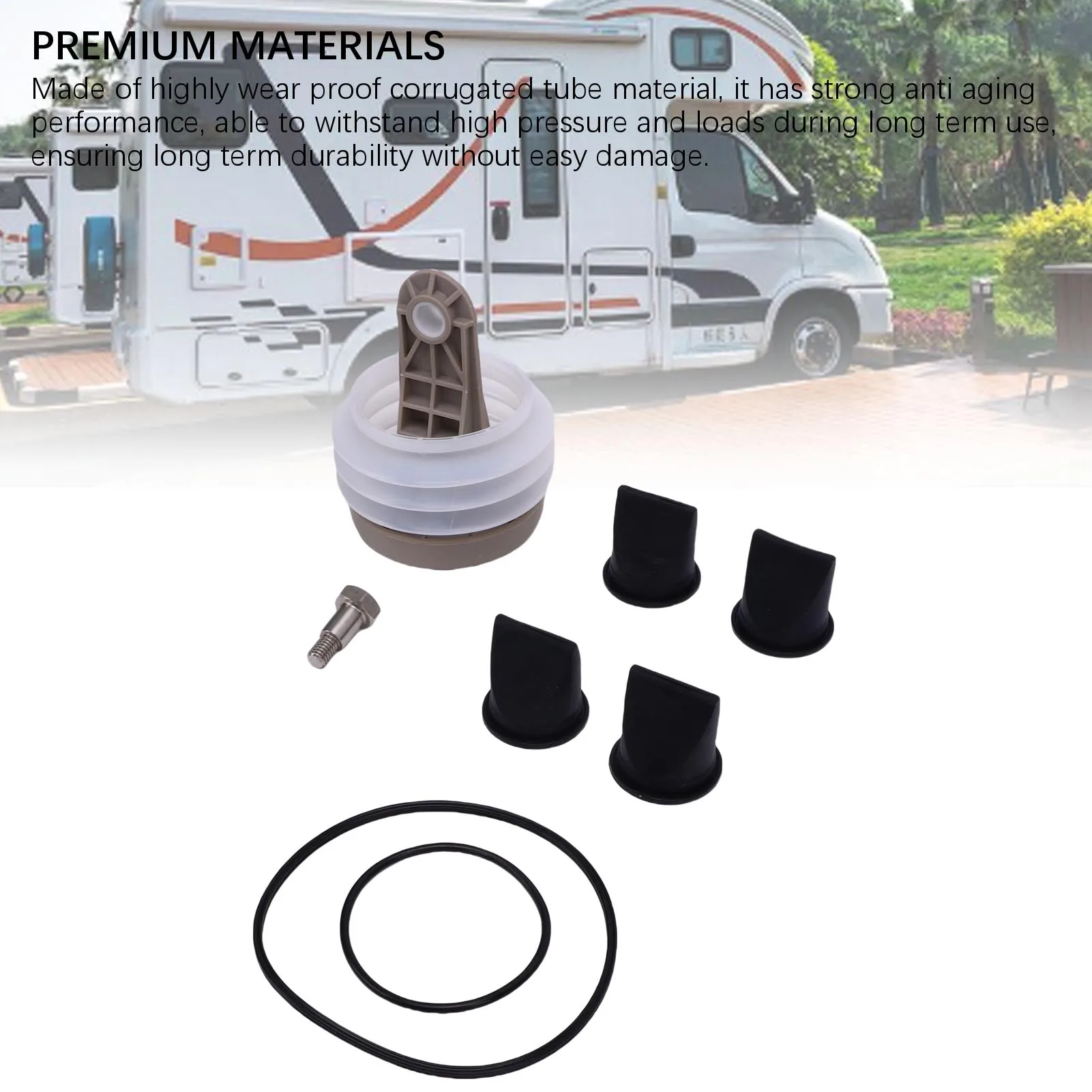 Bellows Pump Kit with O Ring 385230980 Replacement For Sealand S T J VHT VG Series Vacuum Pumps Toilet Bellows Pump