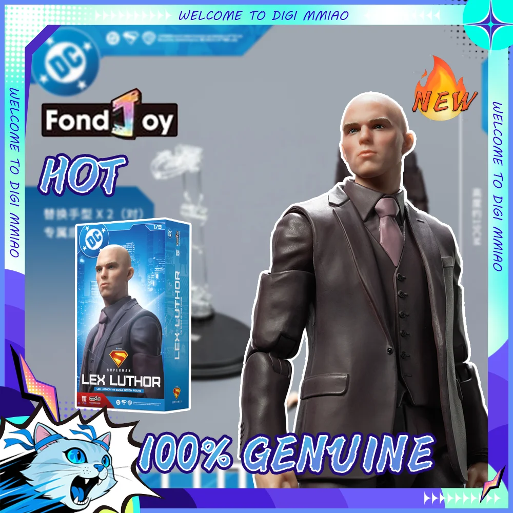 

New Fondjoy DC LEX Luthor Action Figure Movie Version New Anime Figurine Handmade Ornament Toy Boy Birthday Gift Collection