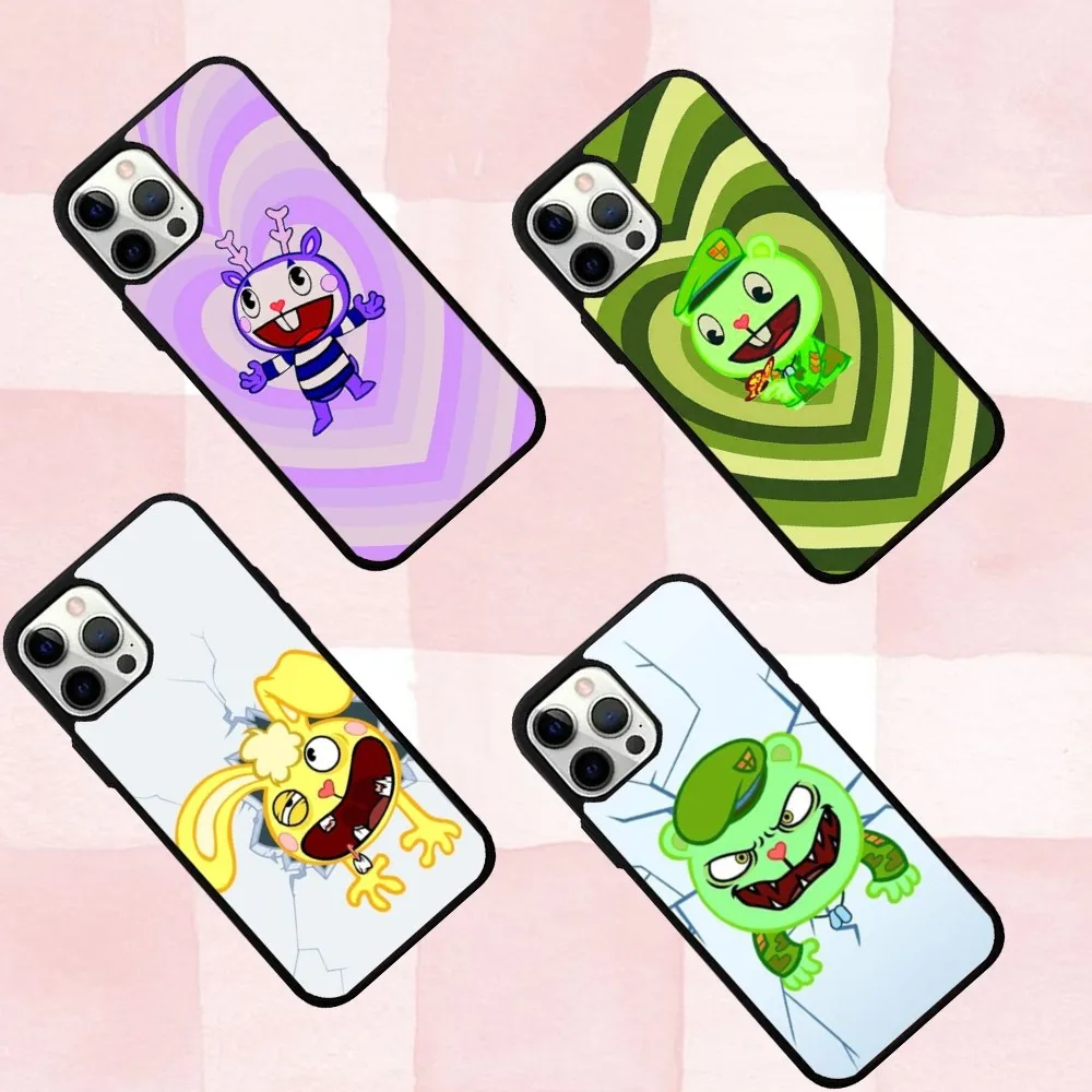 

H-Happys T-Tree-es Friends Phone Case For IPhone 16,se4,15,Pro,Max,Case 14,Plus,13,12,11 Magesafe Magnetic Wireless Charge Cover