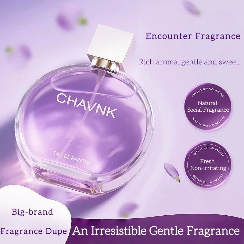 

50ml Eau De Parfum Spray Lasting Fragrance Dreamy Encounter Elegant Lady Perfume Flirting Pheromone Eau De Toilette For Women
