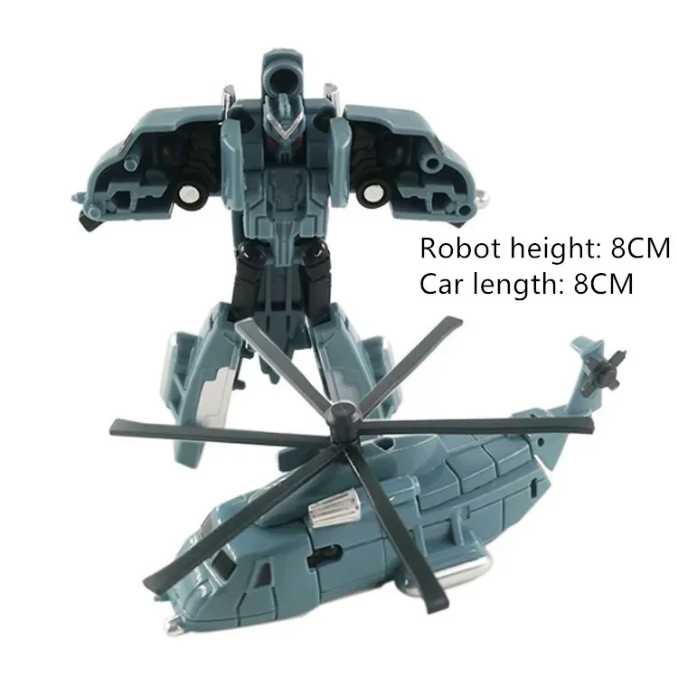 Mini Transformatie Robot Speelgoed Automodellen 2-in-1 Vervormde Auto Speelgoed Robots Kit Actiefiguren Kinderen Educatief Speelgoed Geschenken