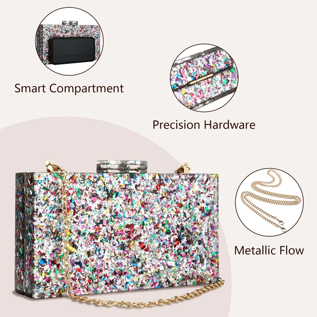 Acrylic Luxury Chain Handbag For Women Box Clutch Evening Bags Party Shoulder Crossbody Bags Dinner Dress Purses Festival Gifts 4 Acrylic Luxury Chain Handbag For Women Box Clutch Evening Bags Party Shoulder Crossbody Bags Dinner Dress Purses Festival Gifts 4