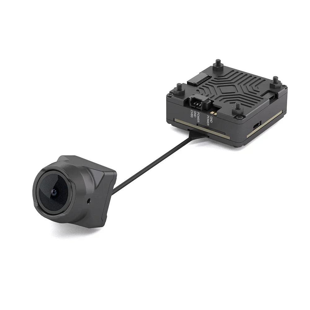 กล้อง CADDXFPV Farsight กล้องอนาล็อกซูมอัจฉริยะด้วย AI พร้อมกล่อง AI ความสว่าง 0 ลักซ์ 122.5 °   FOV 1500TVL 1-8x ซูมเร็วสำหรับโดรน RC FPV