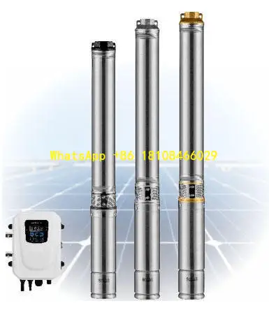 

Солнечный погружной водяной насос с солнечной панелью мощностью 80–1500 Вт, головка расхода 180 метров: кубические метры 1–2,3 на для орошения фермы