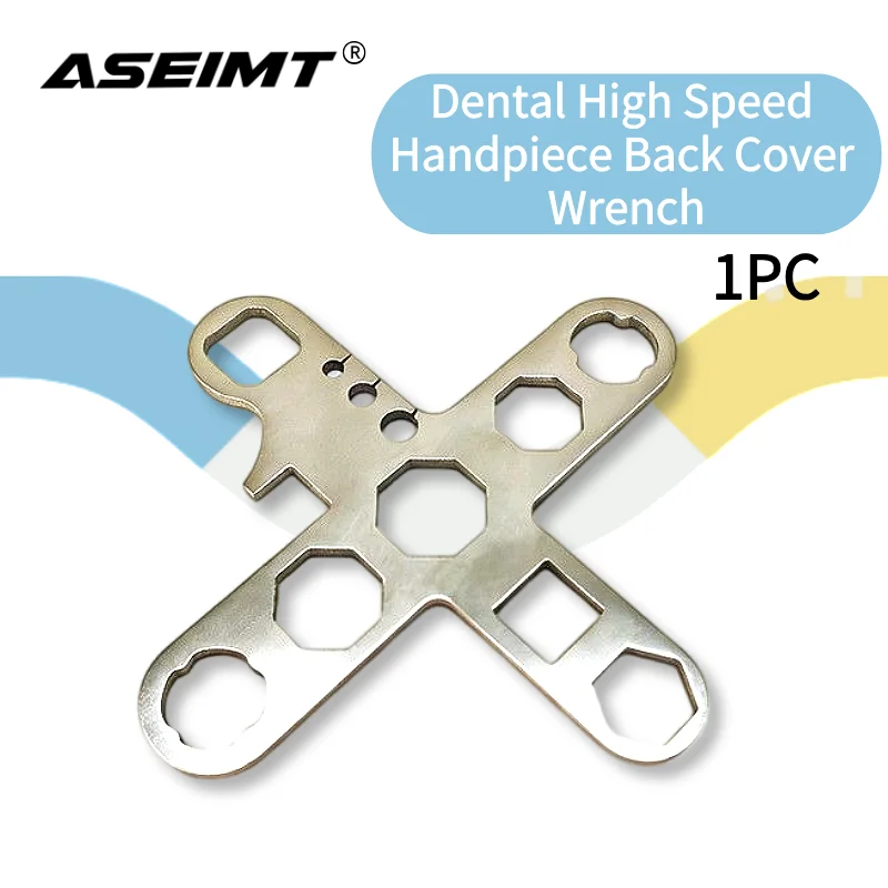 

Dental High Speed Handpiece Accessorie Turbine Remove Back Cover Wrench Dentist Torque Head Repair Tool Fit For W&H/NsK