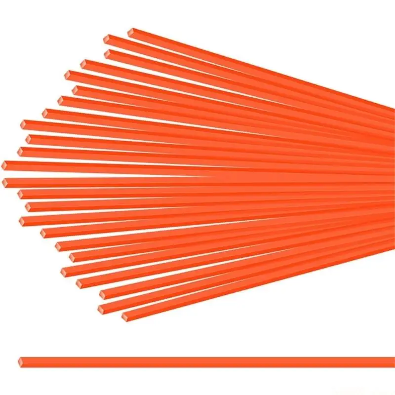 D0AB 25Pcs Nylon Pre Cut Trimmer Line 18.5inch Long Cutting Trimmer Line for Walk Behind String Mower Accessories Enduring