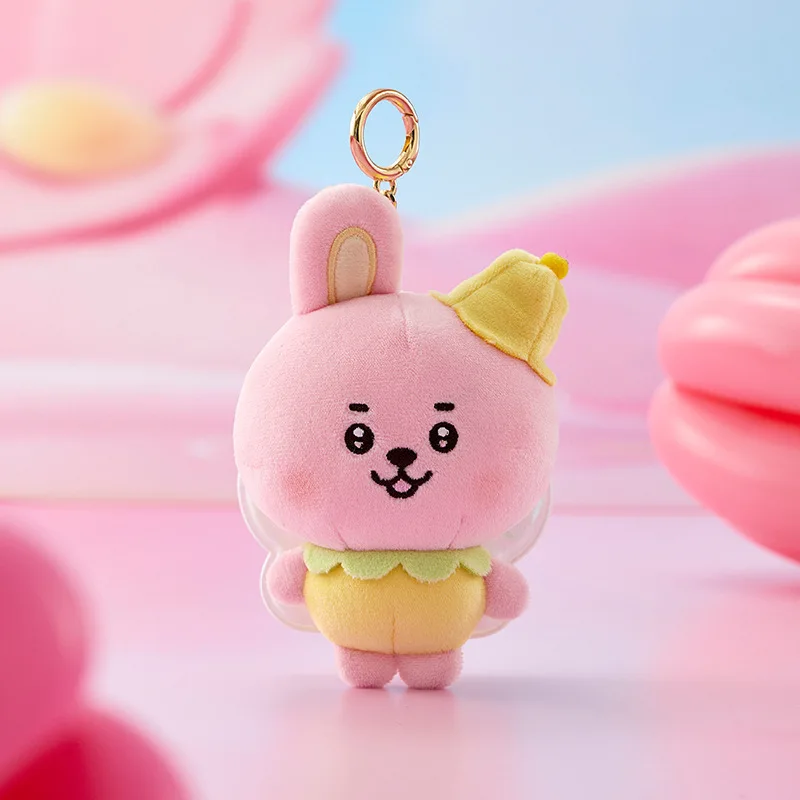 BT21 Chimmy Cooky koya Shooky Tata Creatieve Anime Perifere Cartoon Sleutelhanger Persoonlijkheid Leuke Rugzak Decoratieve Pop Hanger
