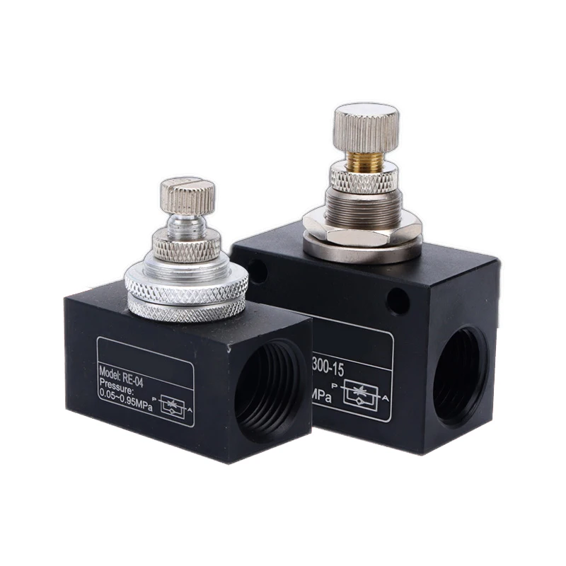 ASC-06 08 10 15 25 32  Pneumatic Speed Regulating Valve RE-02 03 04 One-way throttle valve flow control valve Pneumatic Parts