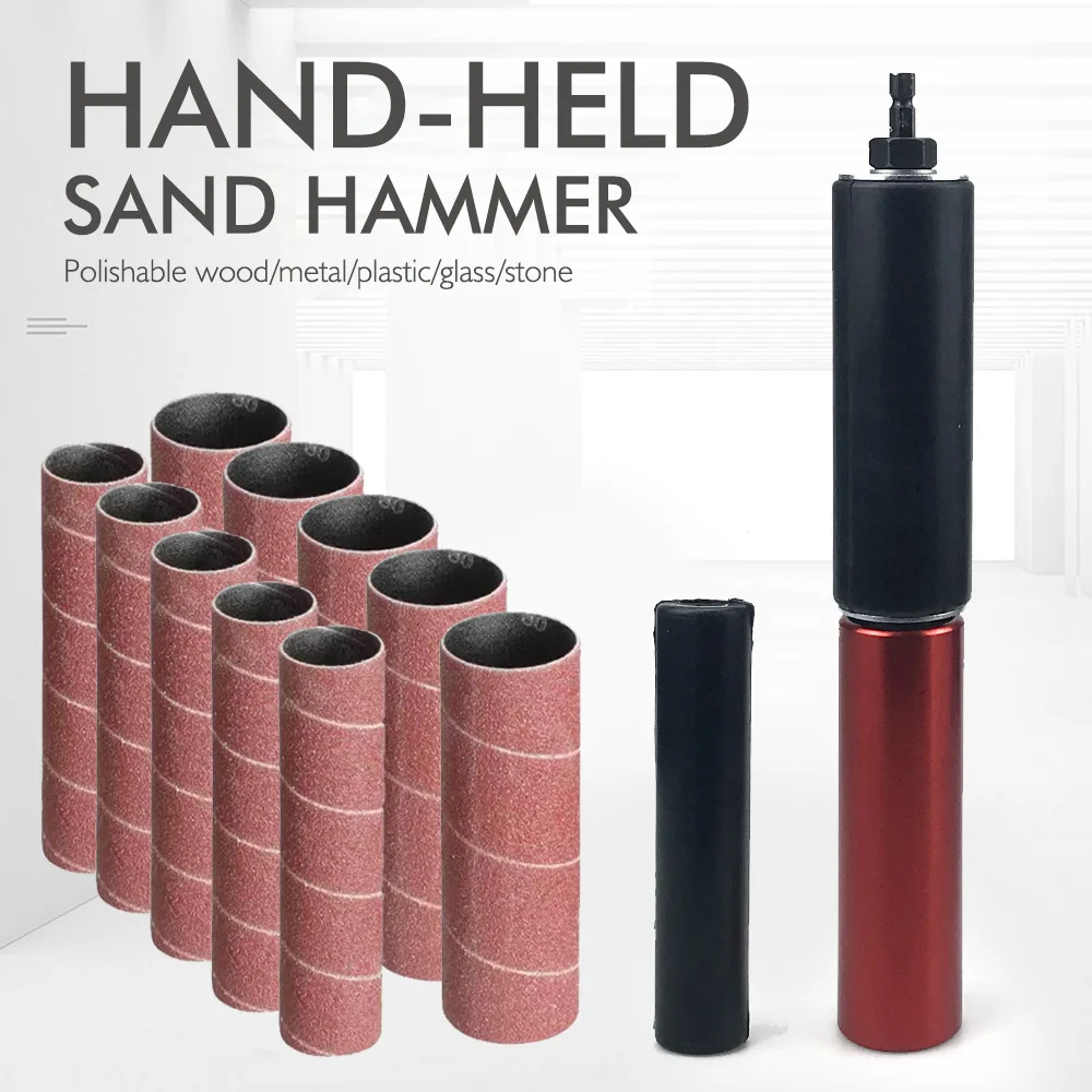 Sanding Rod Woodworking Wood Metal Plastic Stone Mini Belt Sander Electric Drill Accessories Lithium Electric Drill Conversion