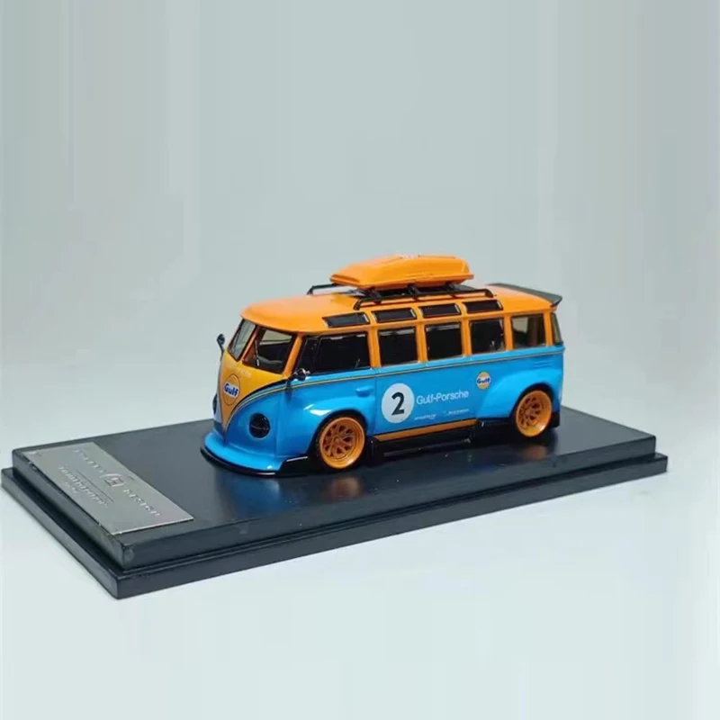 

Inspire 1:64 Model Car T1 Bus Kombi Wide Body Refitting Alloy Gulf No.2 Limited 499