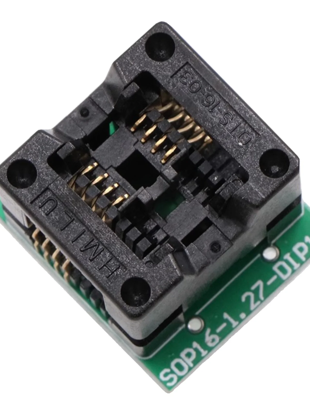 

SOP8/14/16 давление вниз, шаг 0,65/1,27, горящее сиденье, сиденье для старения, испытательное сиденье, сиденье для программирования, полностью 16 контактов