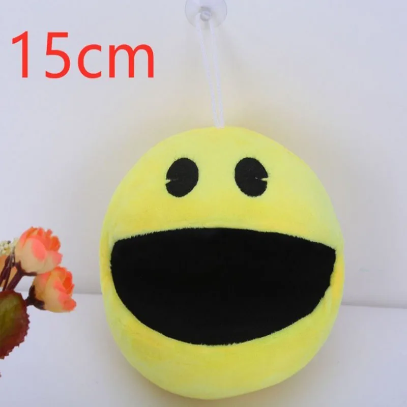 15CM Kawaii Cartoon Pac-man Action Figure Cute Toy Funny Game Peripheral Doll Room Decor For Kids Birthday Festival Holiday Gift