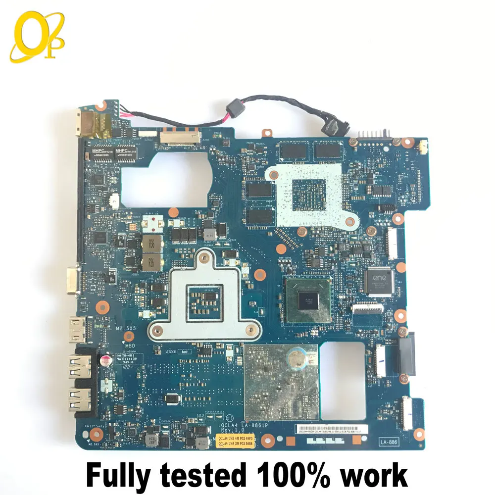 QCLA4 LA-8861P motherboard for Samsung NP350 NP350V5C 350V5X laptop motherboard BA59-03537A HD7670/7600 SLJ8E DDR3 100% tested