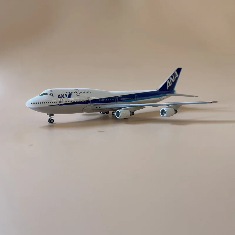 Metal 1:400 Ana Trading B747-400D JA8960 Plane diecast Model