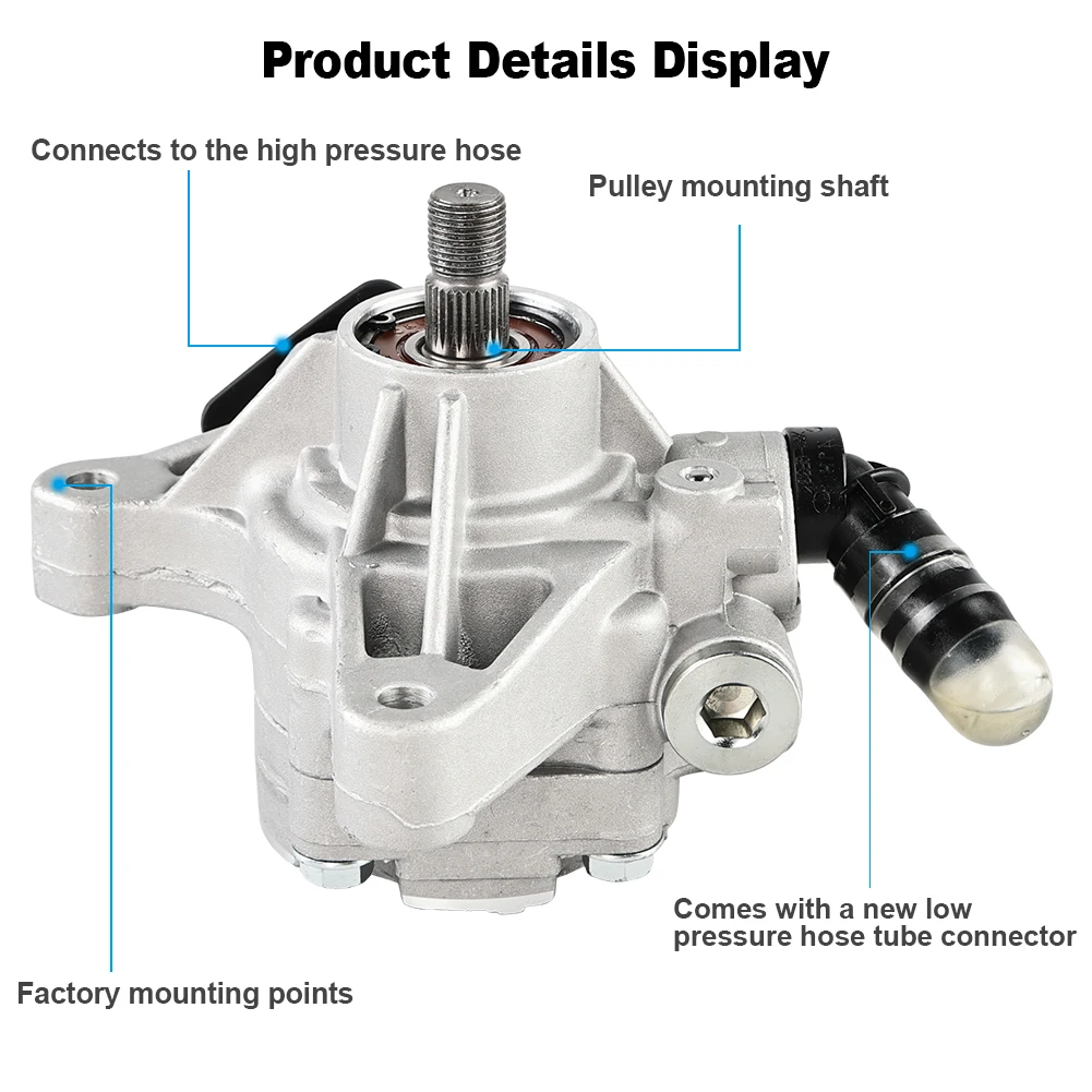 56100-PZD-A01 Nieuwe Stuurbekrachtigingspomp Voor Honda CR-V L4 2.4L 2003 2004 Voor Honda Element L4 2.4L 2003 2004 2005 21-5348