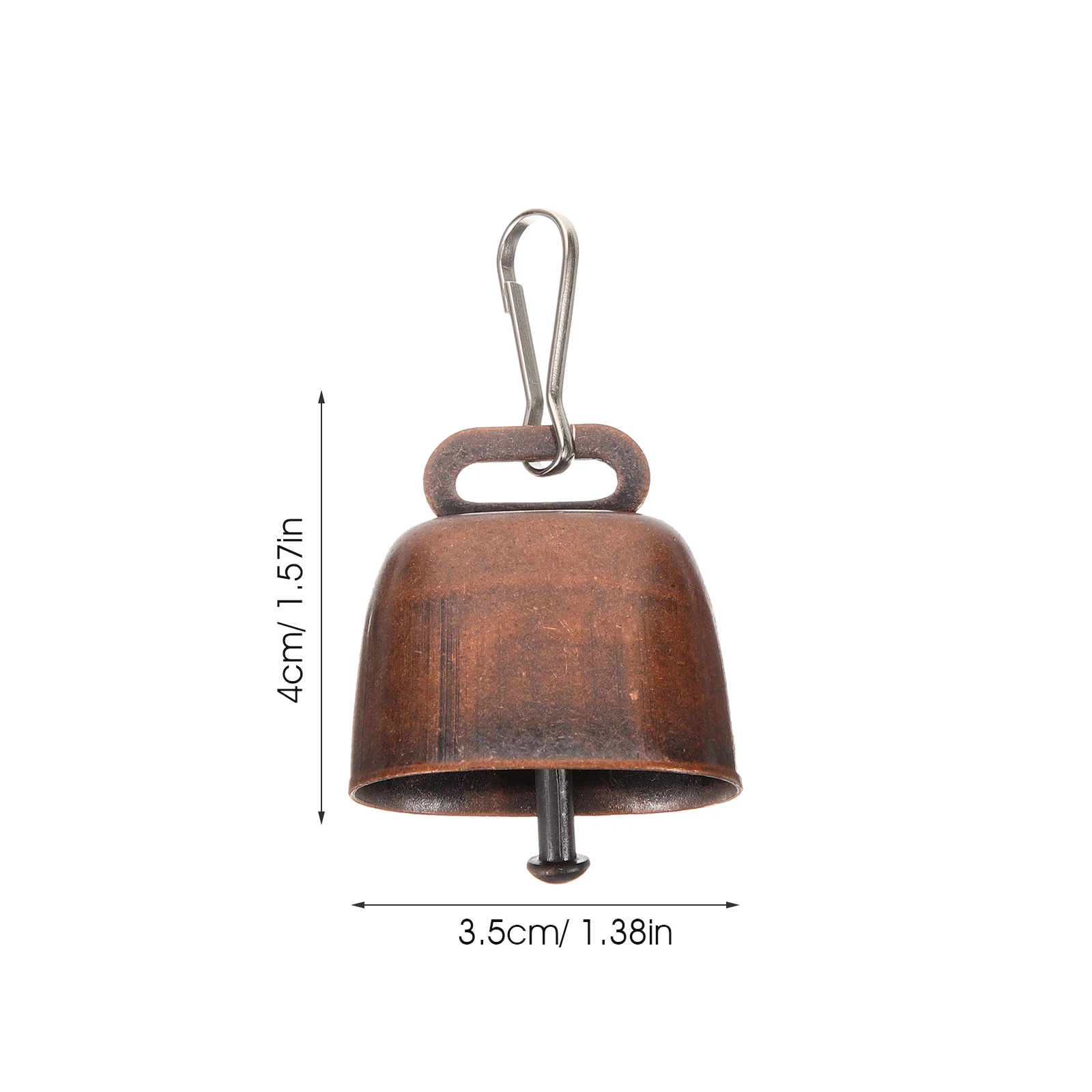 1 مجموعة بصوت عال مزرعة الرعي جرس خمر المعادن البقرة الماشية الأغنام جرس مكافحة سرقة معلقة قلادة لزراعة الماشية