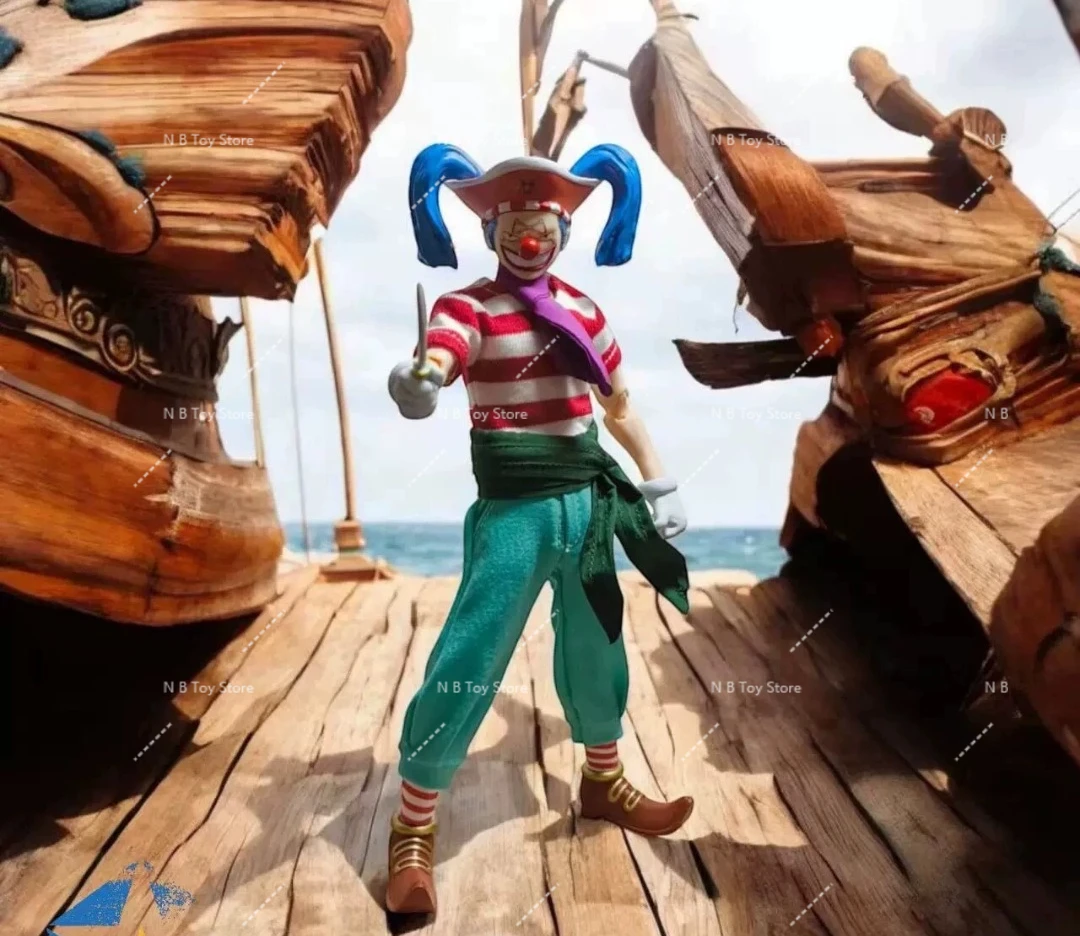 في المخزون عمل دور 1/12 SHF قطعة واحدة عربات التي تجرها الدواب المهرج المهرج المهرج أنيمي عمل أرقام اللعب نموذج البلاستيكية هدية جامع