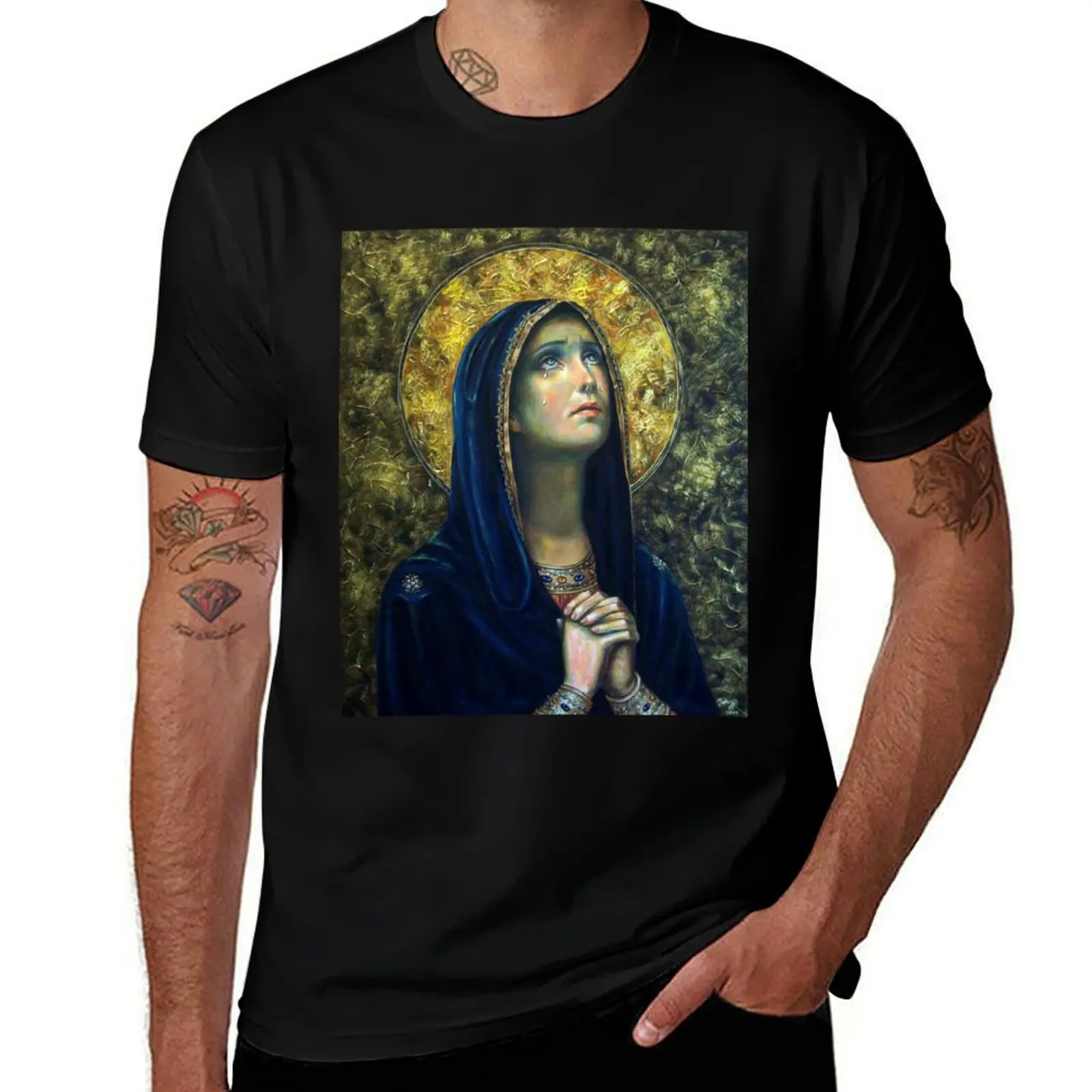 

Our Lady of Sorrows T-Shirt t shirts with prints man t shirt designer T-Shirt